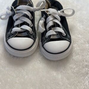 Converse All Star Dark Blue Canvas Baby Sneakers Timeless Design Size 5